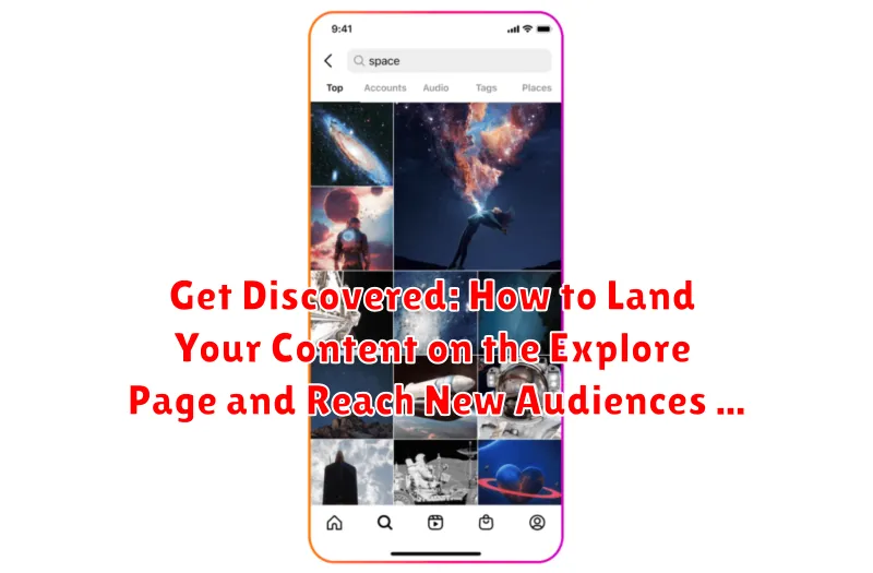 Get Discovered: How to Land Your Content on the Explore Page and Reach New Audiences