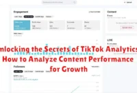 Unlocking the Secrets of TikTok Analytics: How to Analyze Content Performance for Growth